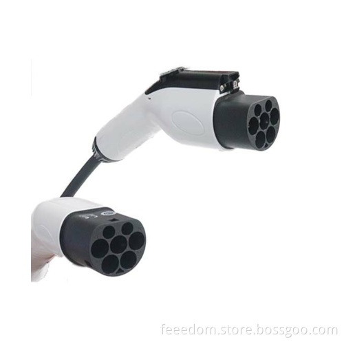 Portable EV Charger Gun Type2- Type1 US and European Standard Mode 3 EV Cable Extring Cable